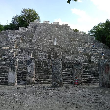 Cabanas Kukulkan Xpujil Bagian luar foto